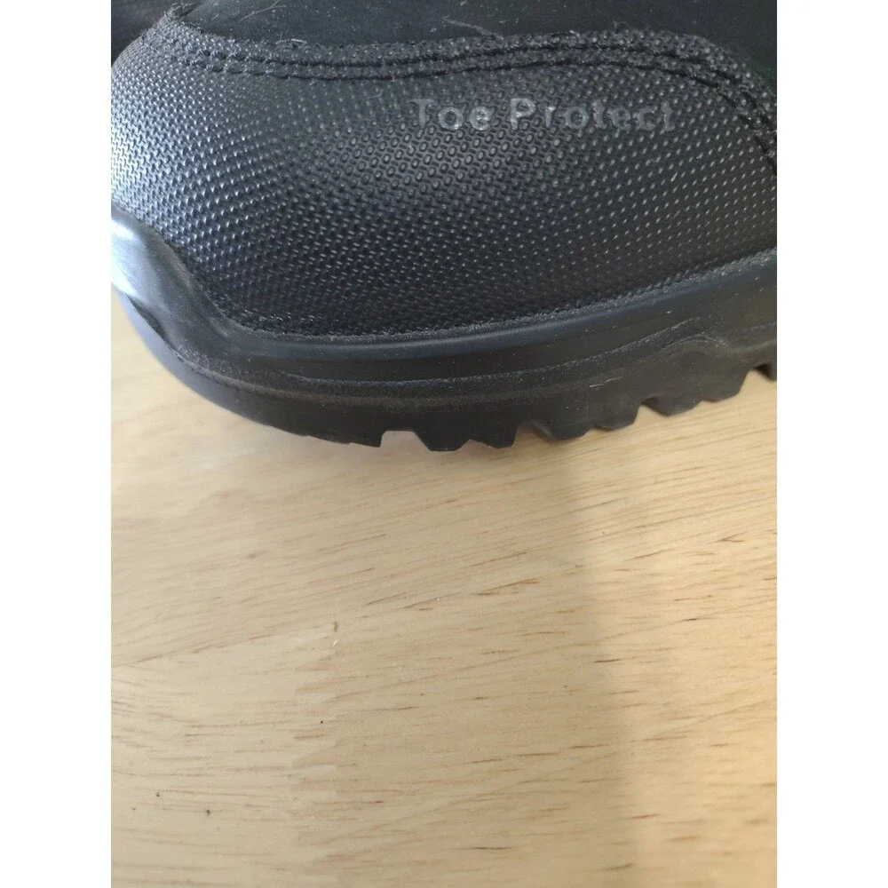 New Balance Calibre Men's Composite Toe Side Zip Boots, Black Size 12 EU 46.5